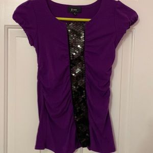 B wear byer girl‎ size medium purple top